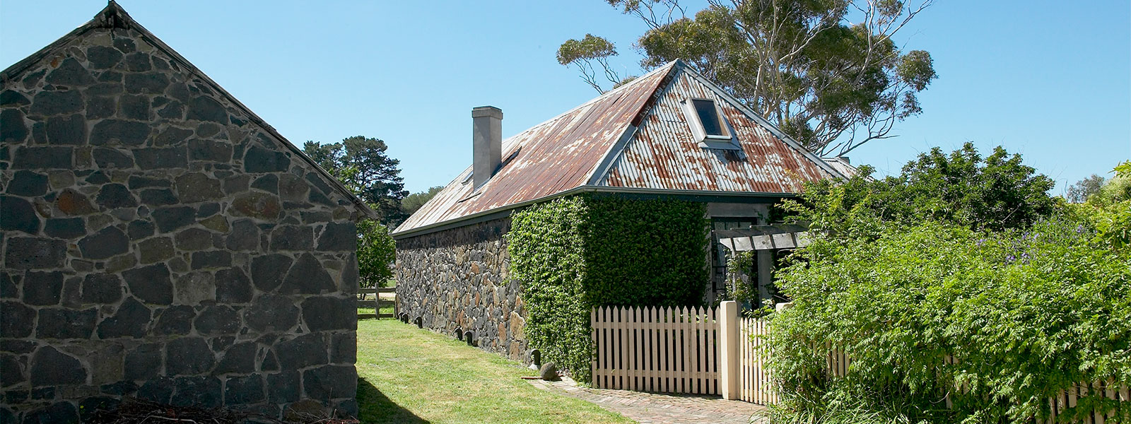 Zeibell's Farmhouse and barn